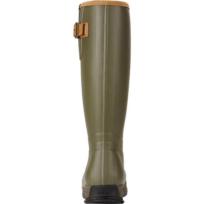 Ariat Mens Burford Insulated Wellies - Olive Green
